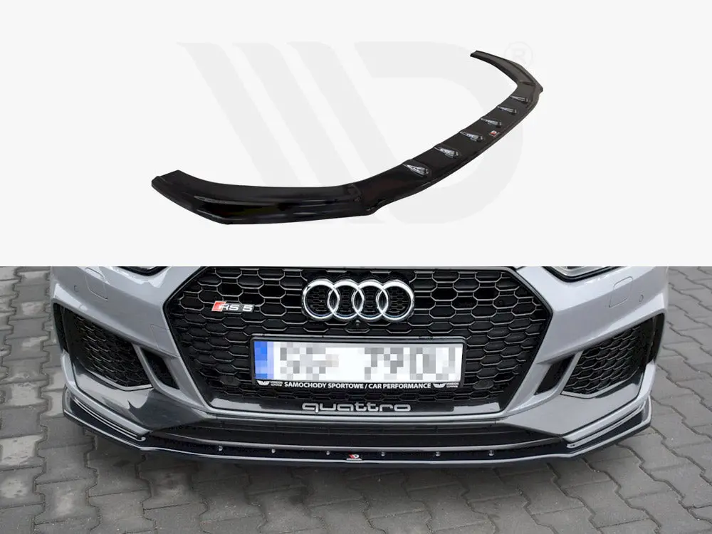 Maxton Design Front Splitter V.1 Audi Rs5 F5 Coupe / Sportback (2017-2020) 1