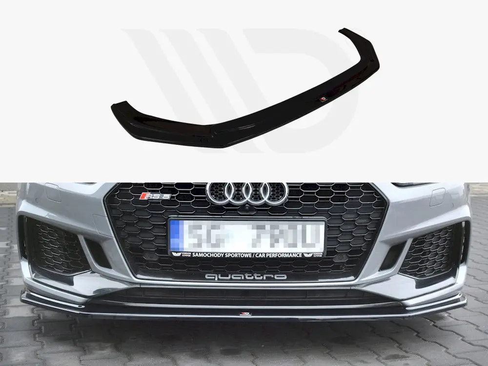 Maxton Design Front Splitter V.2 Audi Rs5 F5 Coupe / Sportback (2017-2020) 1