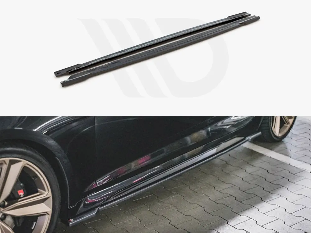 Side Skirts Diffusers Audi Rs5 Sportback F5 Facelift 1