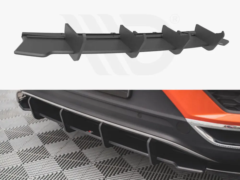 Maxton Design Street Pro Rear Diffuser Vw T-Roc Mk1 1