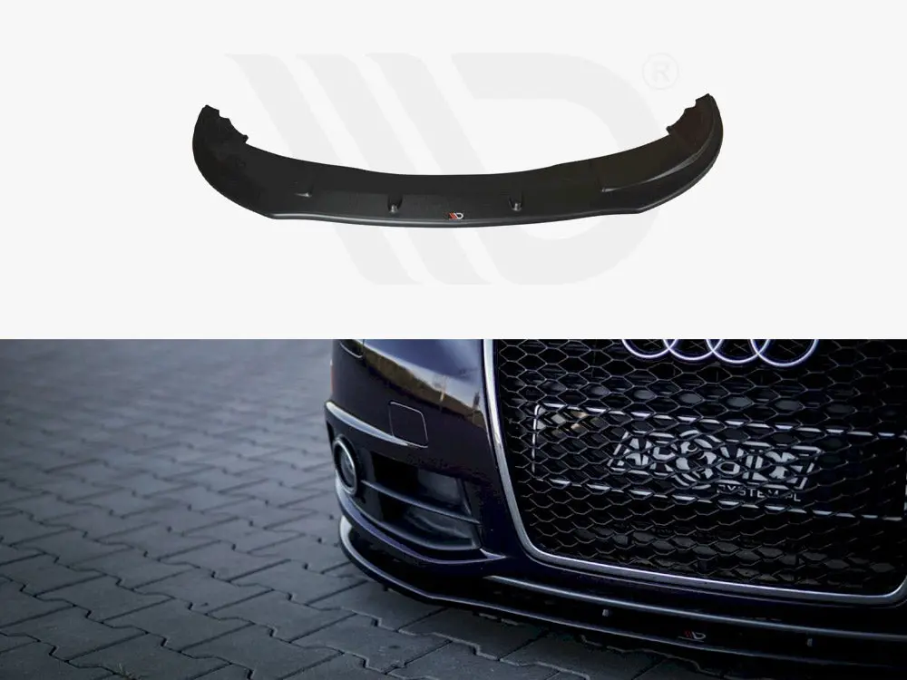Maxton Design Front Splitter Audi A6 C6 S-Line Facelift Sedan (2008-2011) 1