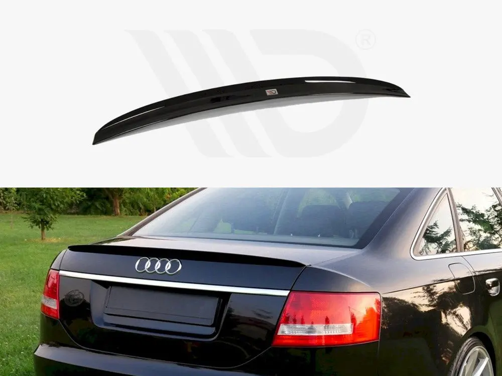 Maxton Design Spoiler Cap Audi A6 C6 S-Line Pre-Facelift (2004-2008) 1