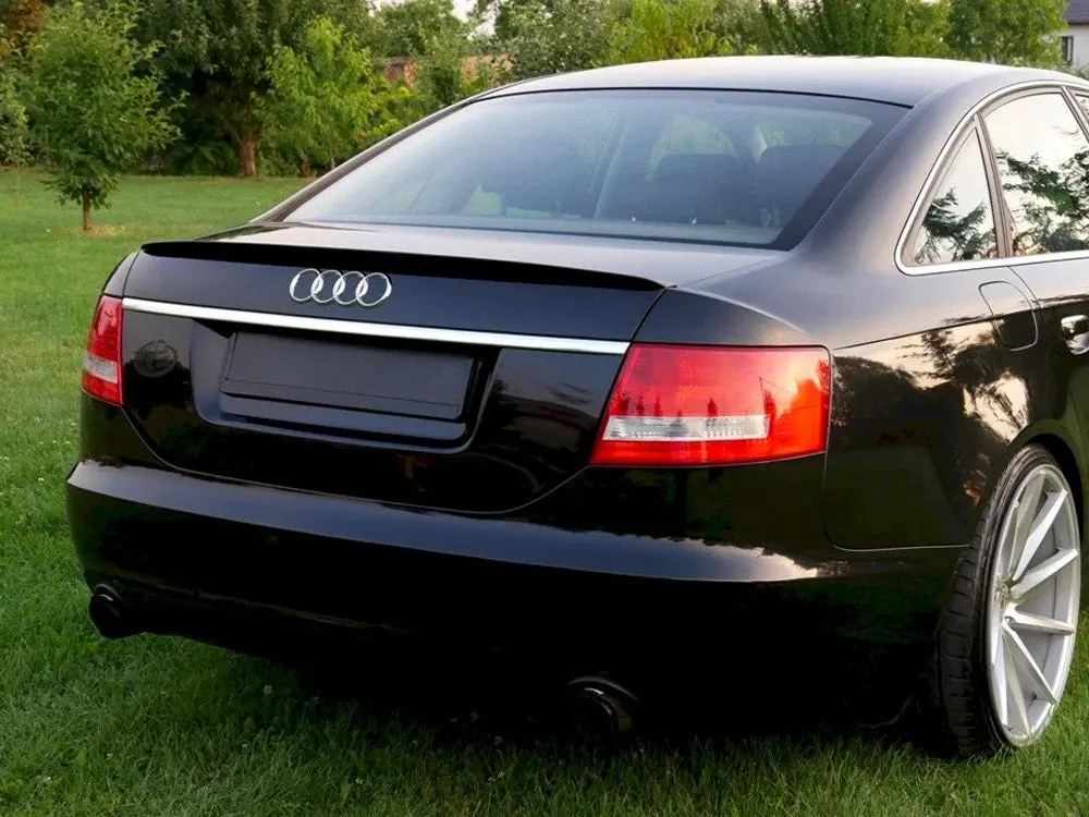 Maxton Design Spoiler Cap Audi A6 C6 S-Line Pre-Facelift (2004-2008) 2