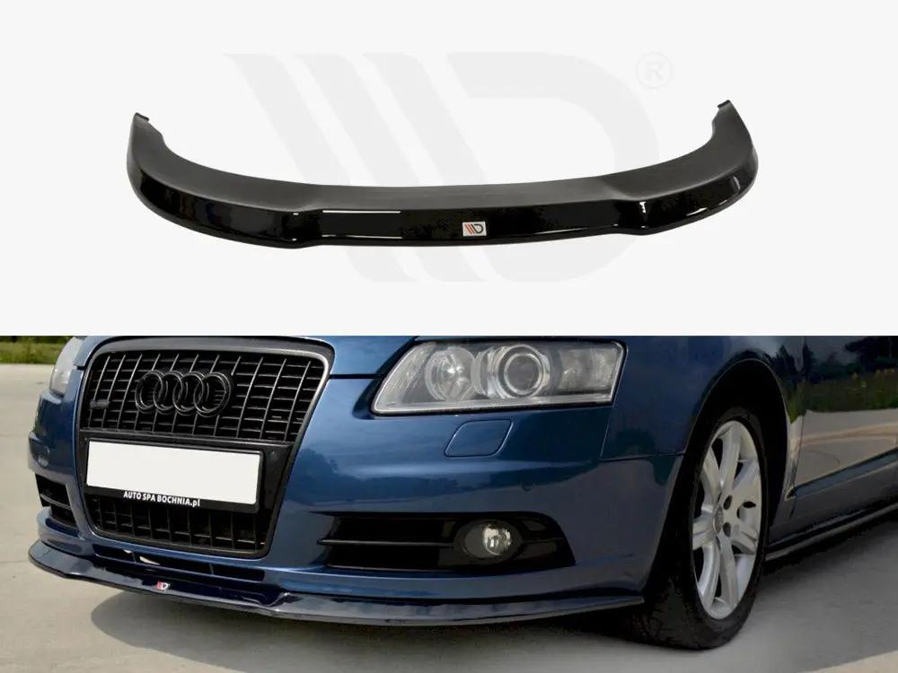 Maxton Design Front Splitter Audi A6 C6 S-Line Pre-Facelift (2004-2008) 1