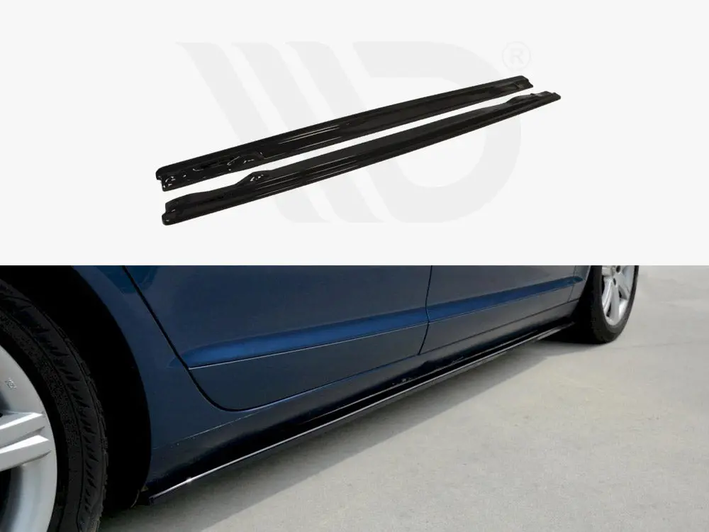 Side Skirts Splitters Audi A6 C6 S-Line Pre-Facelift (2004-2008) 1