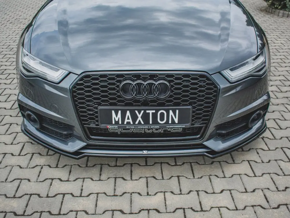 Maxton Design Front Splitter Audi S6/A6 S-Line C7 Facelift 2