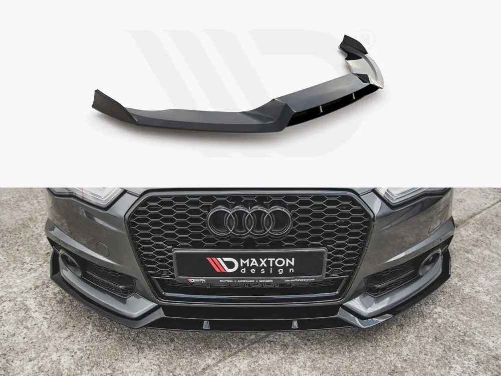 Maxton Design Front Splitter Audi S6 / A6 S-Line C7 Facelift 1