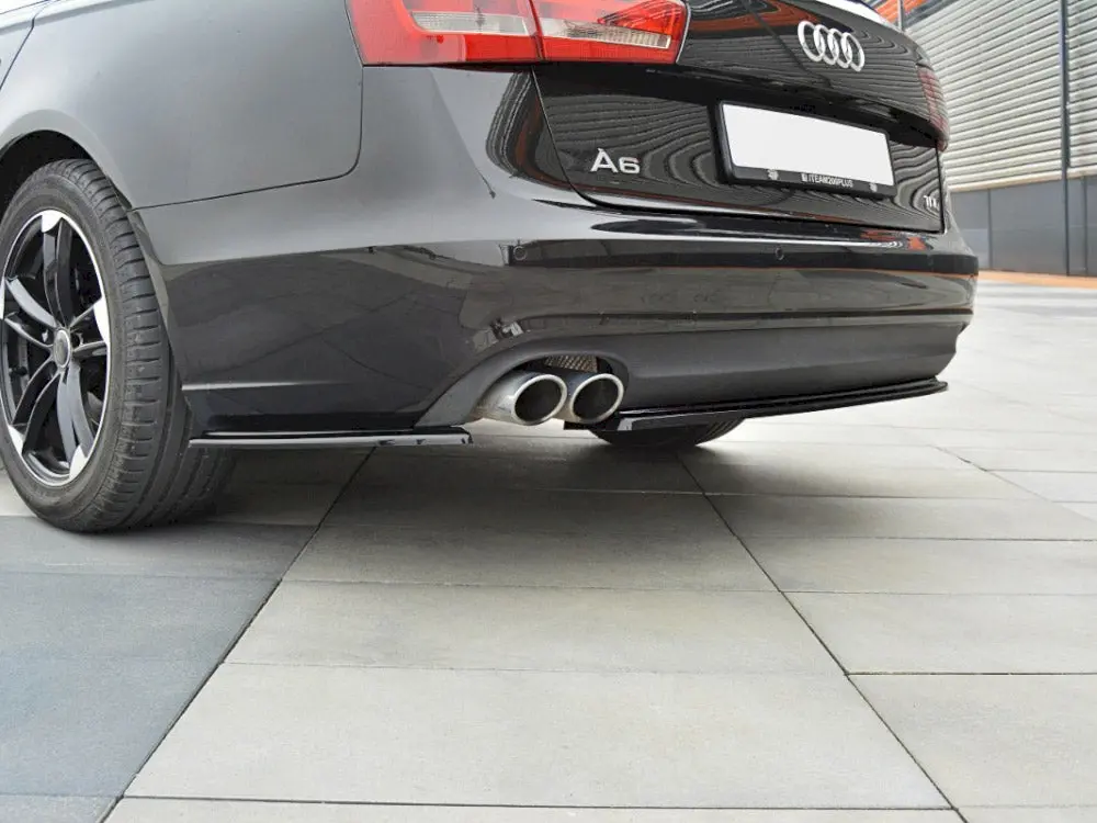 Maxton Design Rear Side Splitters Audi A6 C7 (2011-2014) 1