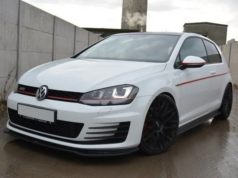 Maxton Design Side Skirt Diffusers V.1 Volkswagen Golf Gti / Gtd Mk7 / Mk7 Facelift (Wide) 2