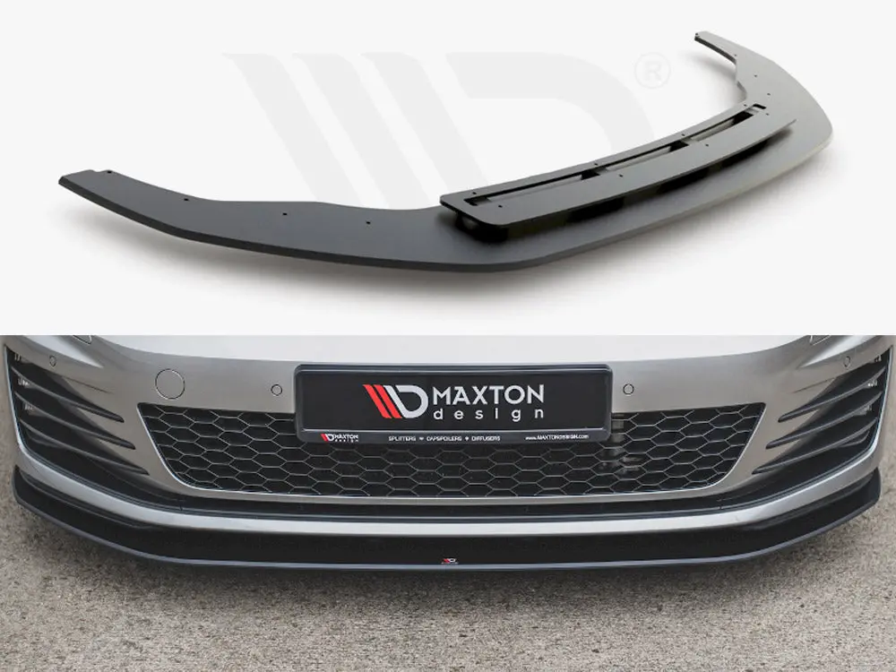 Maxton Racing Front Splitter Vw Golf Mk 7 Gti 2013-2016 1