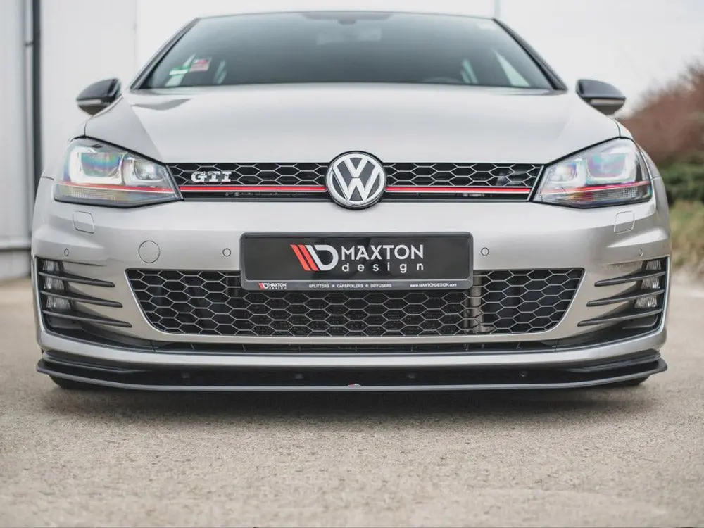 Maxton Racing Front Splitter Vw Golf Mk 7 Gti 2013-2016 2