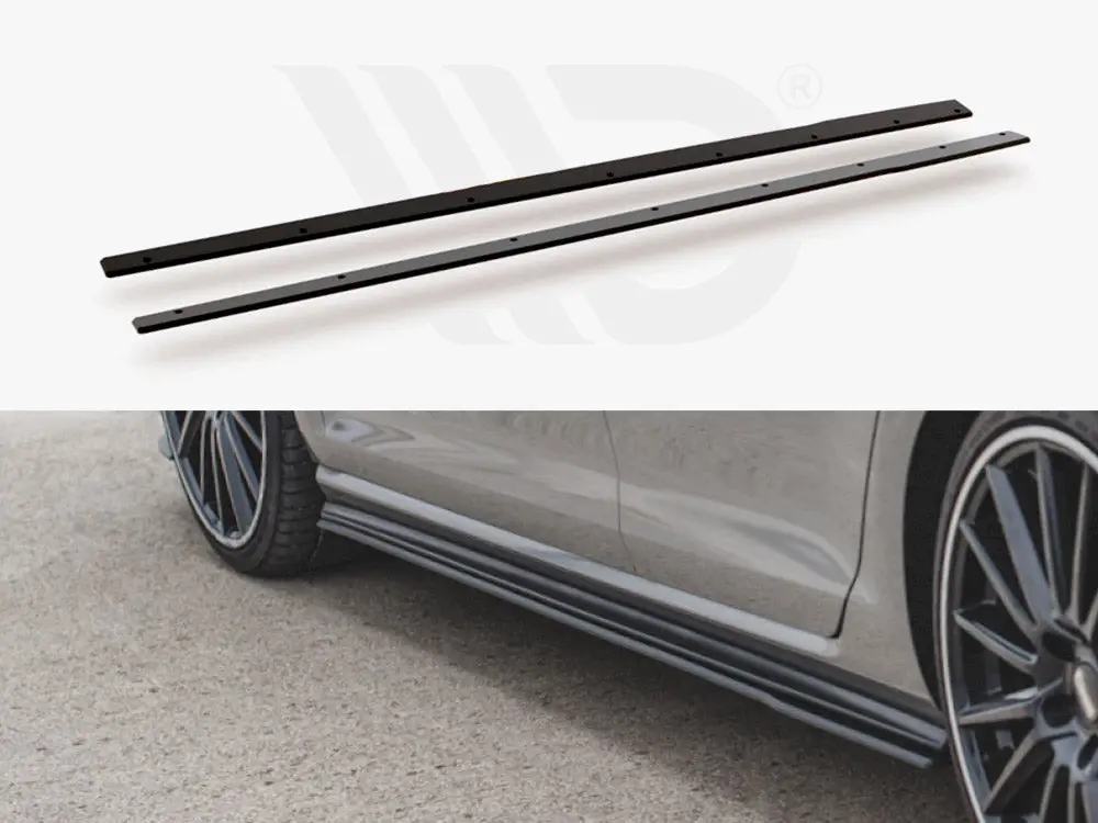 Maxton Design Racing Side Skirt Splitters Vw Golf Mk 7 Gti 2013-2016 1