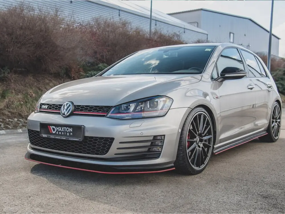 Maxton Design Racing Side Skirt Splitters Vw Golf Mk 7 Gti 2013-2016 2
