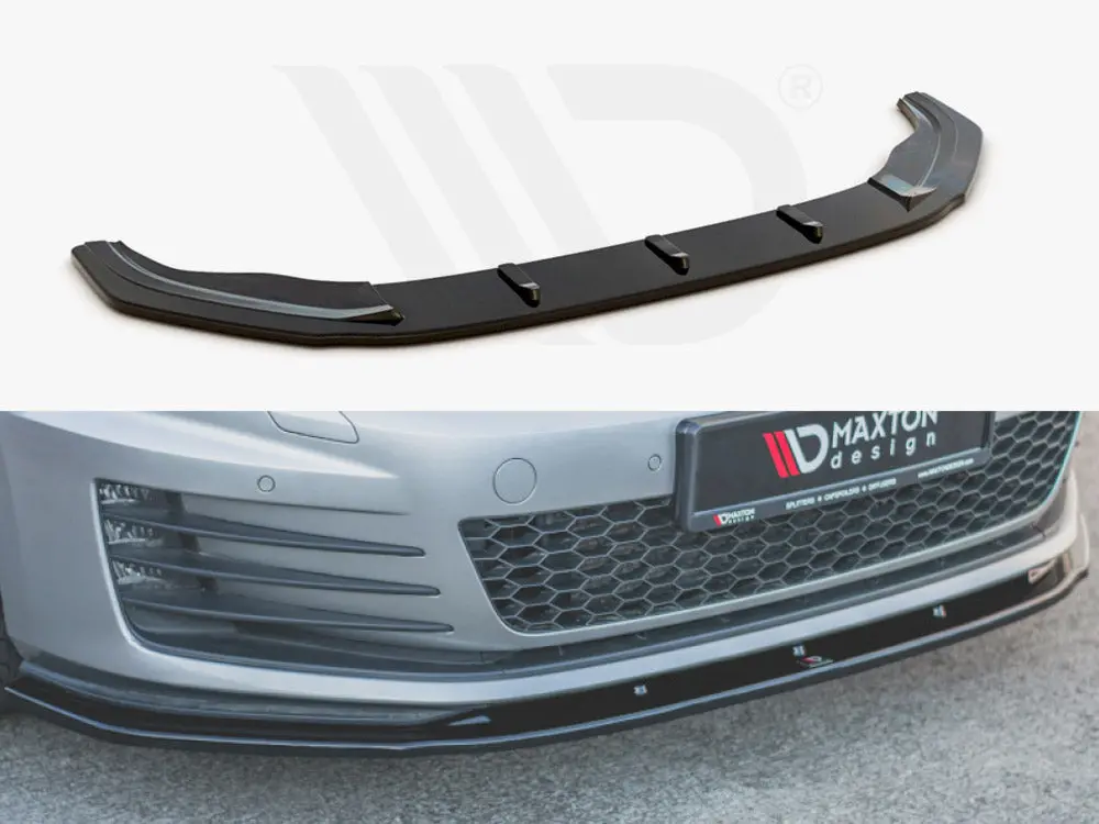 Maxton Design Front Splitter V1 Vw Golf 7 Gti (2013-2016) 1