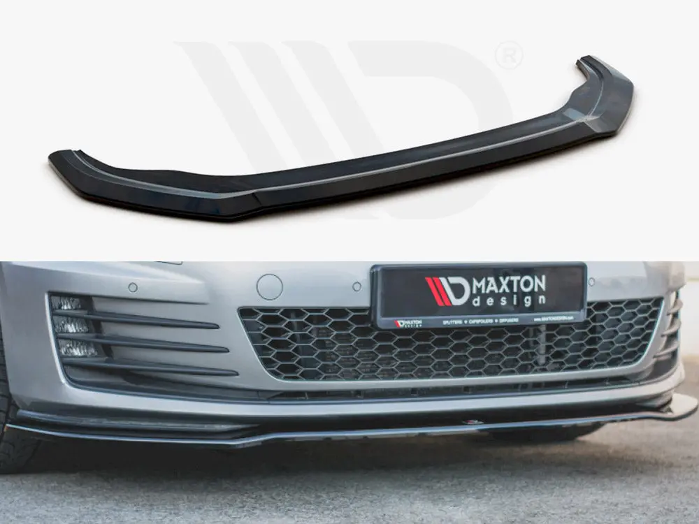 Maxton Design Front Splitter V.2 Volkswagen Golf Gti / Gtd Mk7 1