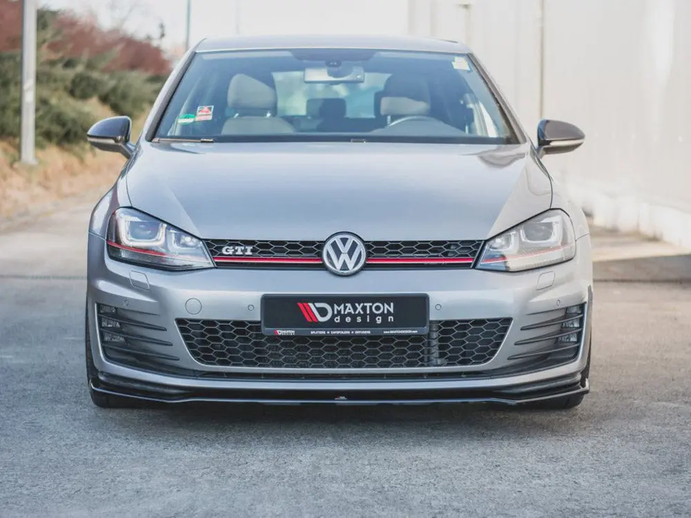 Maxton Design Front Splitter V.2 Volkswagen Golf Gti / Gtd Mk7 2