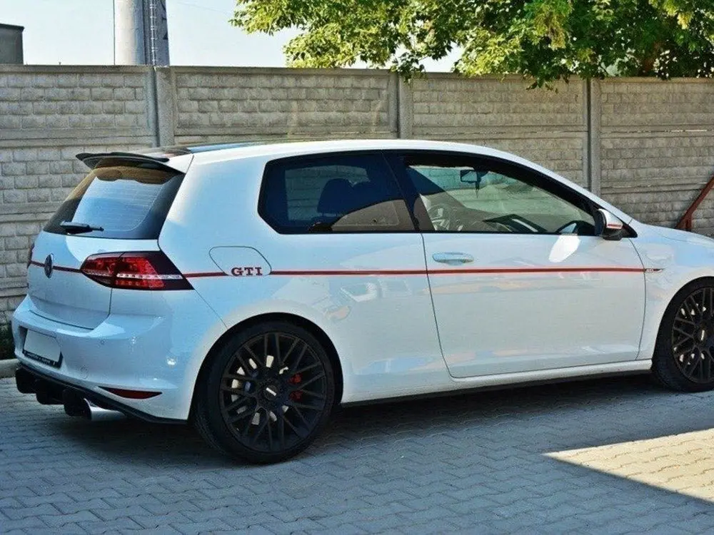 Maxton Design Vw Golf Mk7 Gti Rear Diffuser & Rear Side Splitters 2