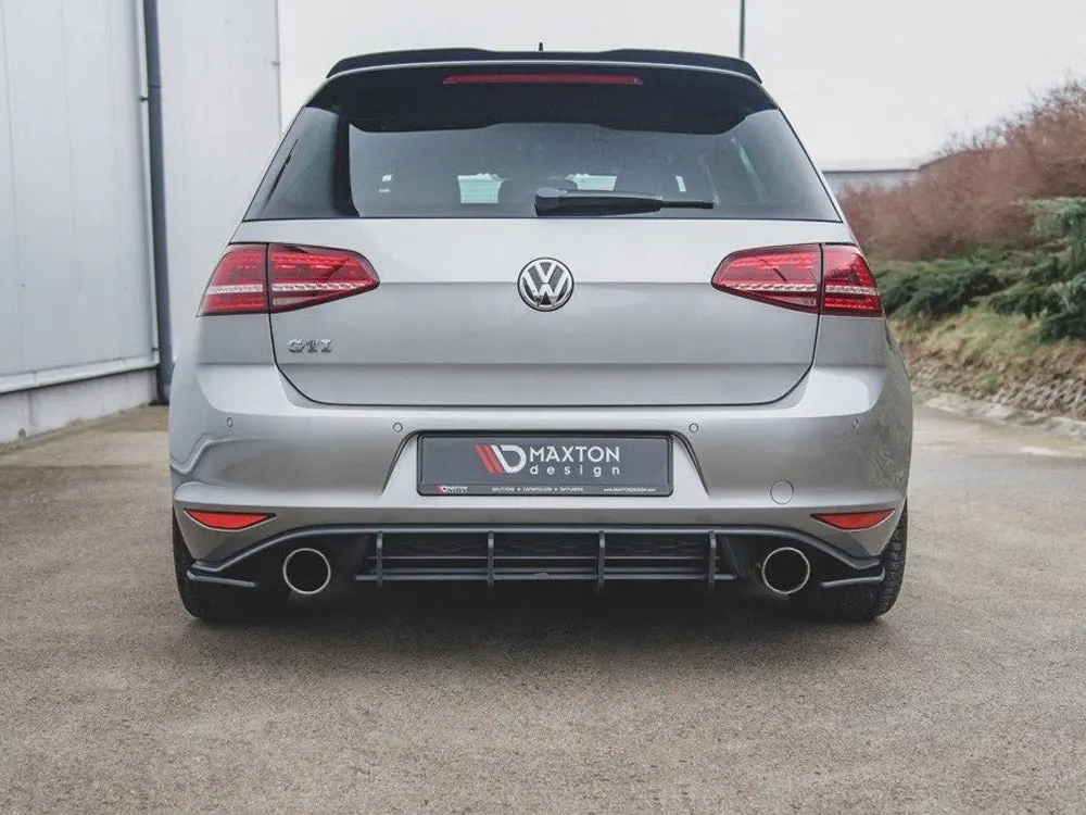 Maxton Racing Rear Diffuser V.2 Vw Golf Mk 7 Gti 2013-2016 2