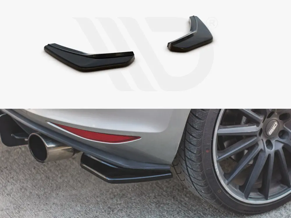 Maxton Design Rear Side Splitters V2 Vw Golf 7 Gti (2013-2016) 1