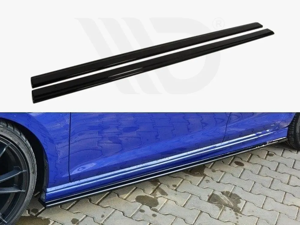 Maxton Design Side Skirts Diffusers Vw Golf Mk7 R Hatchback & Estate (2013-2016) 1