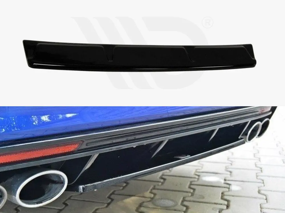 Maxton Design Central Rear Splitter Vw Golf Mk7 R Estate (Without A Vertical Bar) (2013-2016) 1