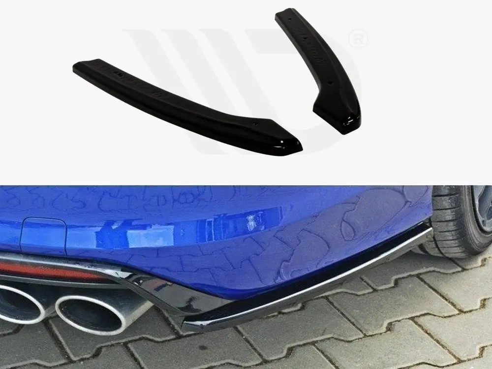 Maxton Design Rear Side Splitters Vw Golf Mk7 R Estate (2013-2016) 1