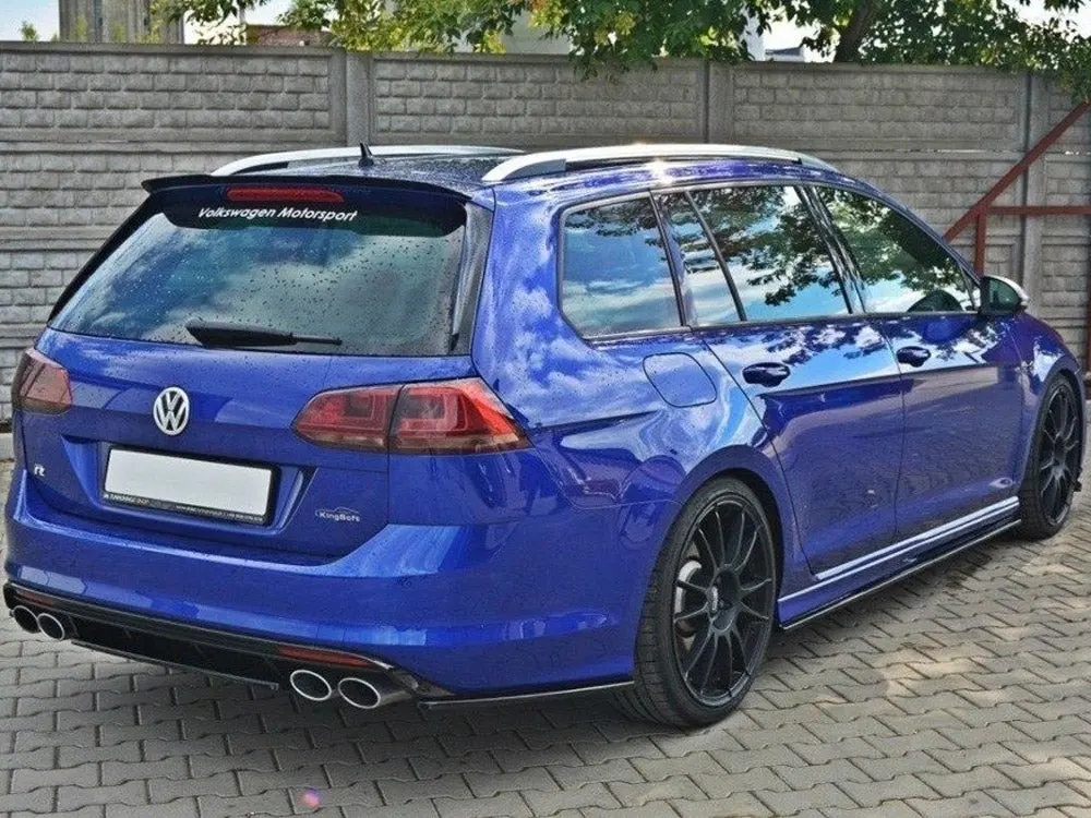 Maxton Design Rear Side Splitters Vw Golf Mk7 R Estate (2013-2016) 2