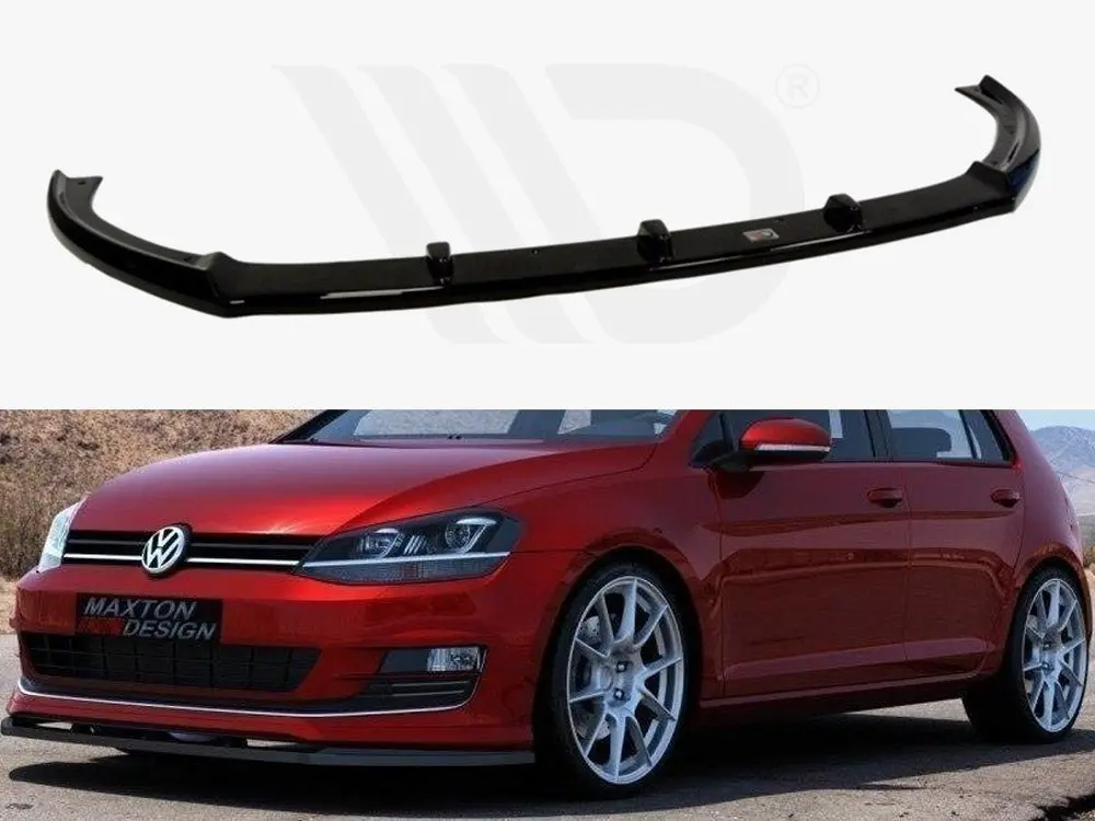 Maxton Design Front Splitter Vw Golf Vii For Sport Pack 1