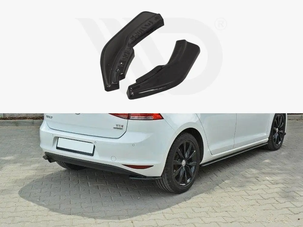 Maxton Design Rear Side Splitters Vw Golf Mk7 Standard (2012-2016) 1