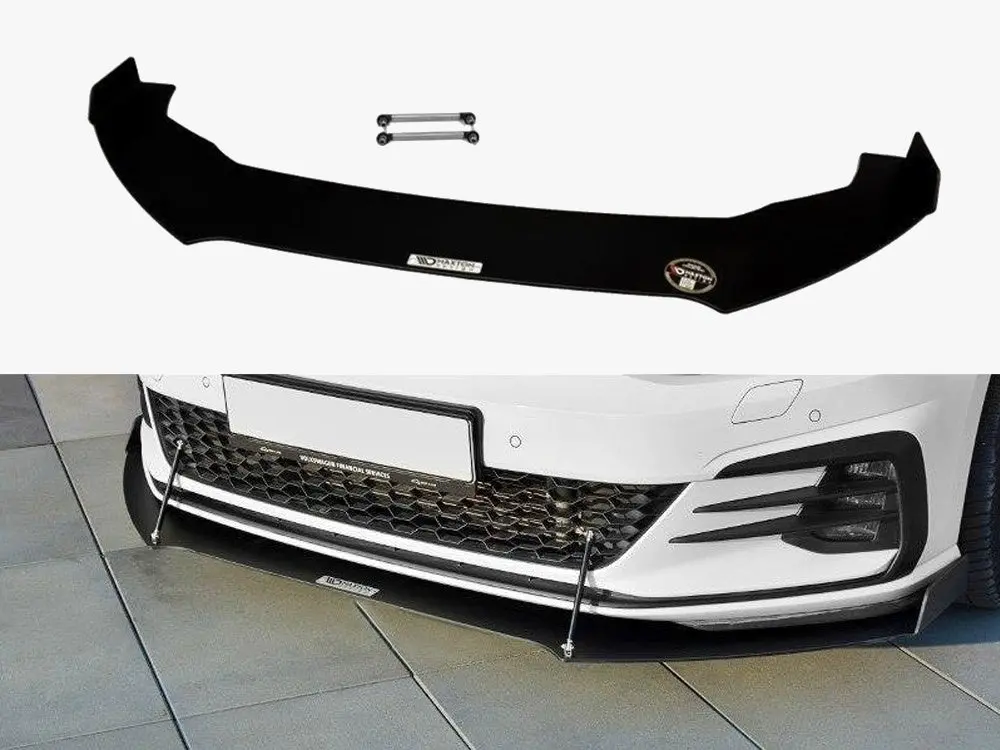 Maxton Design Front Racing Splitter V.2 Volkswagen Golf Gti / Gtd Mk7 Facelift 1