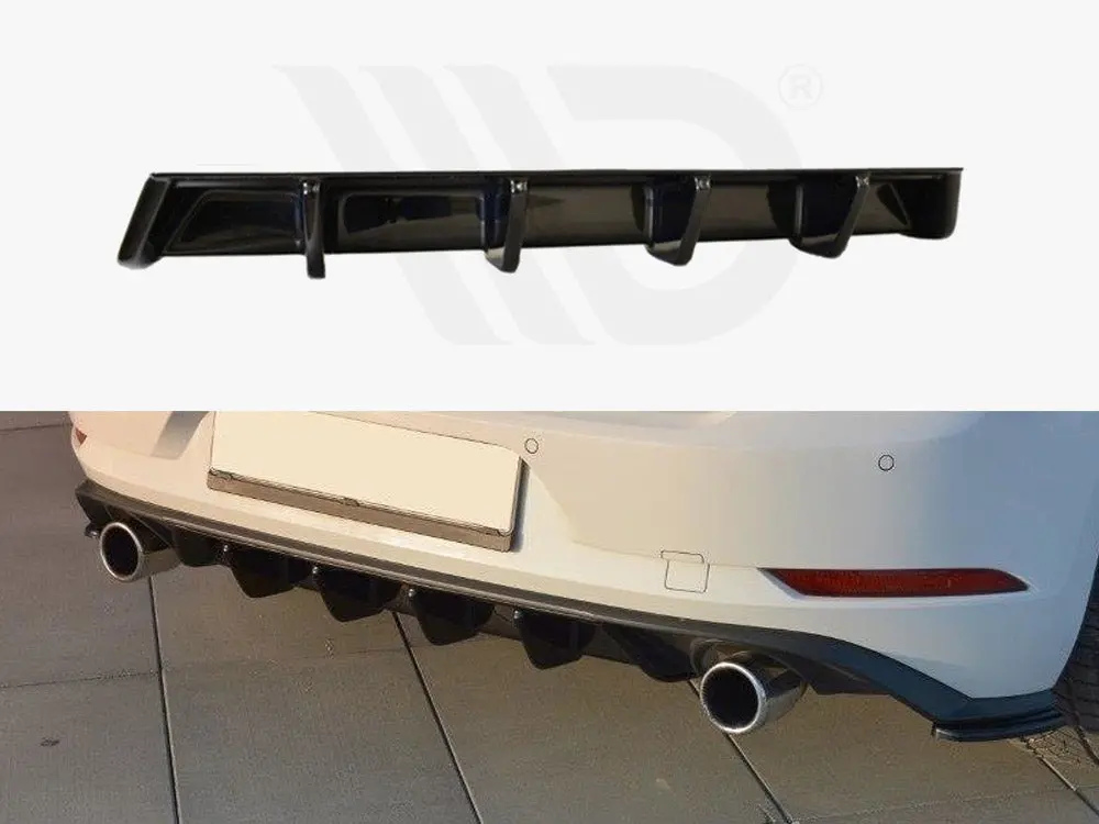 Maxton Design Rear Valance Volkswagen Golf Gti Mk7 Facelift 1