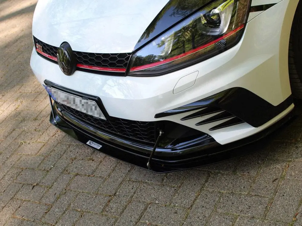 Maxton Design Front Racing Splitter Vw Mk7 Gti Clubsport (2016-2017) 1