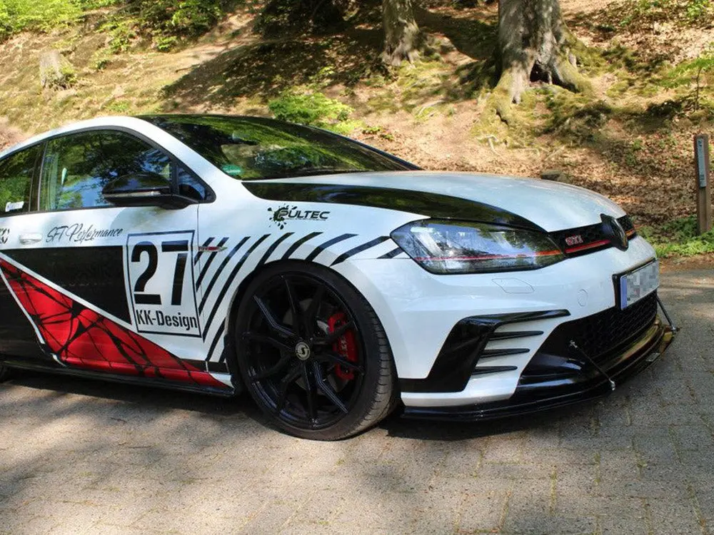 Maxton Design Front Racing Splitter Vw Mk7 Gti Clubsport (2016-2017) 2
