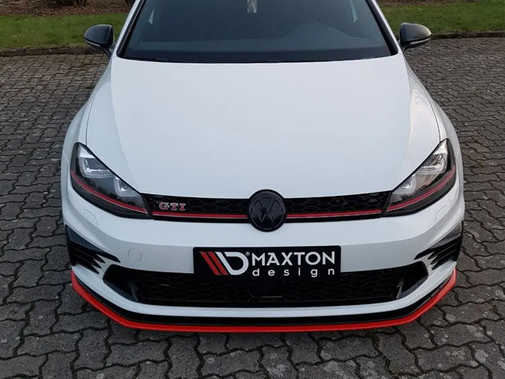Maxton Design Front Splitter Vw Golf Mk7 Gti Clubsport (2016-2017) 1