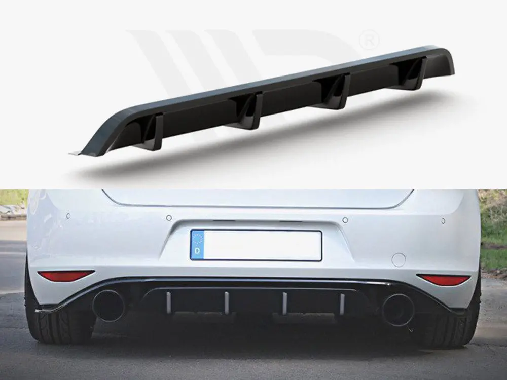 Maxton Design Rear Valance Vw Golf Mk7 Gti Clubsport (2016-2017) 1