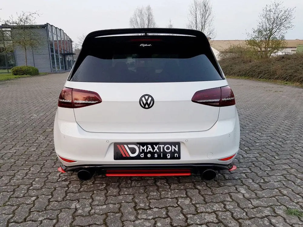 Maxton Design Rear Side Splitters Vw Golf Mk7 Gti Clubsport (2016-2017) 1