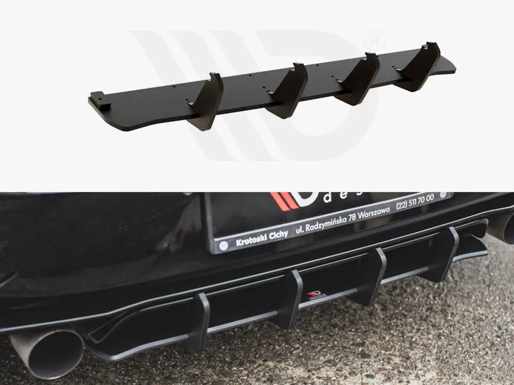 Maxton Racing Rear Diffuser Vw Golf Mk7.5 Gti Tcr (2019-2020) 1