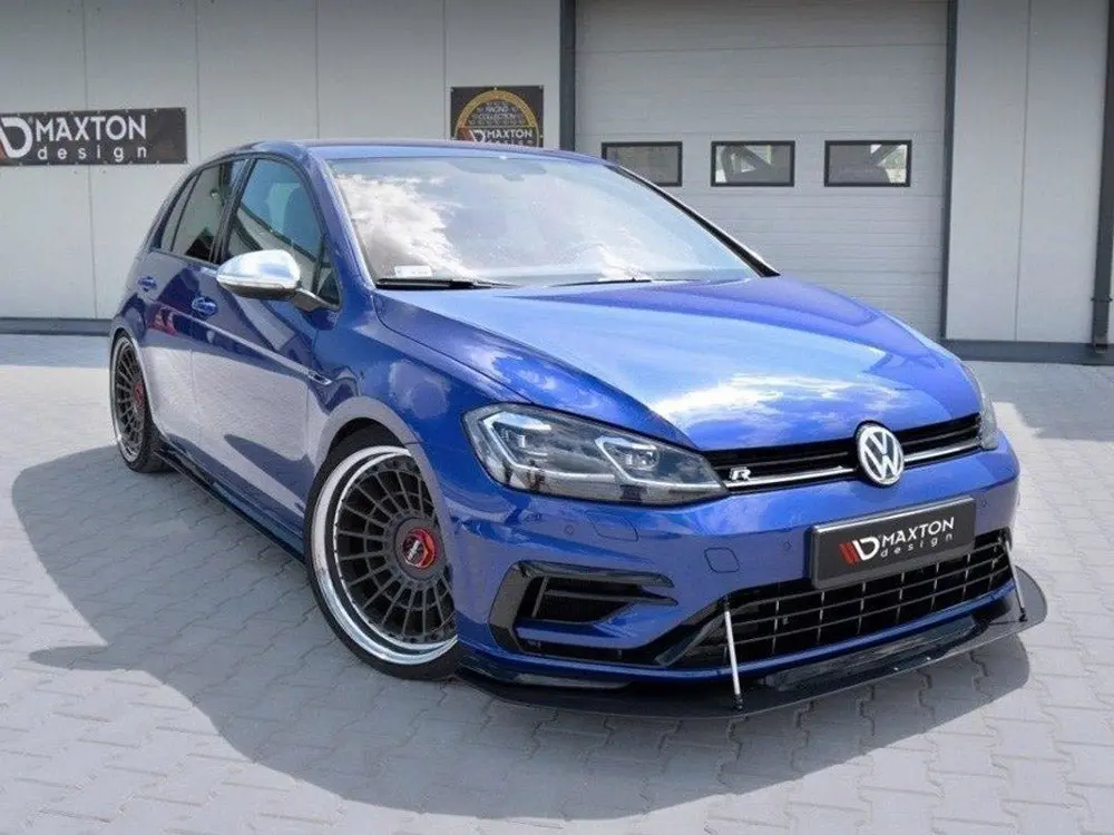 Maxton Design Racing Side Skirts Diffusers Vw Golf 7 R / R-Line Facelift 2