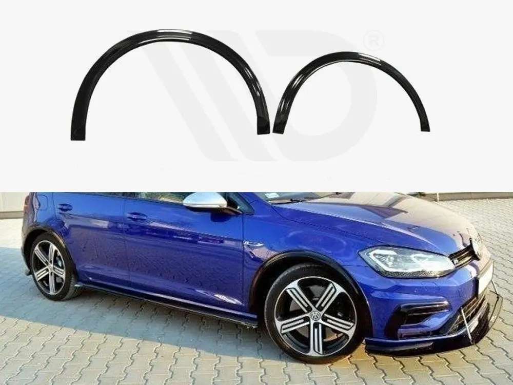 Maxton Design Fenders Extension Vw Golf 7 R / R-Line Facelift 1
