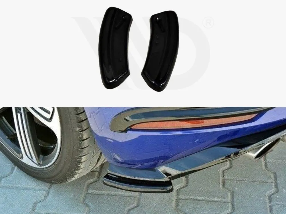 Maxton Design Rear Side Splitters Vw Golf 7 R / R-Line Facelift 1