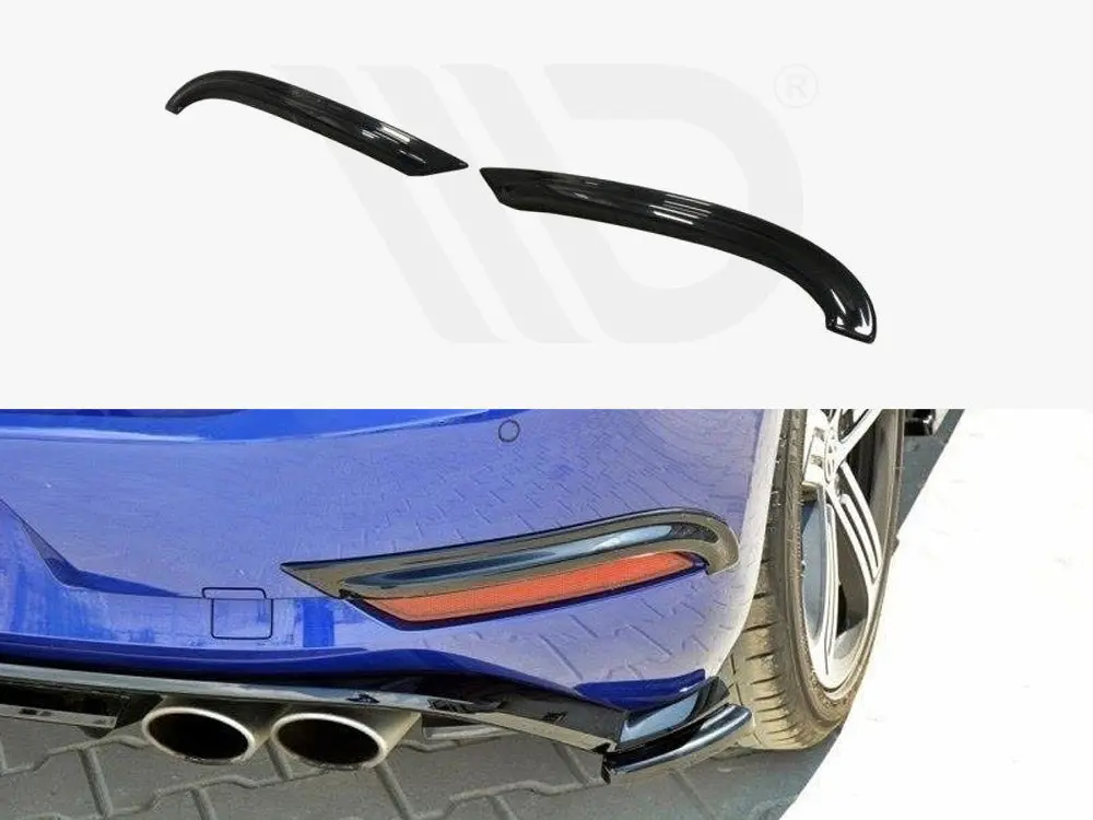 Maxton Design Rear Frames For Lights Vw Golf 7 R / R-Line Facelift 1