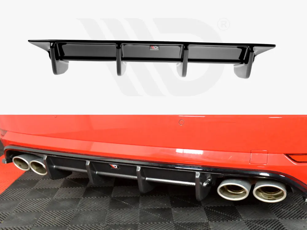Maxton Design Rear Valance Vw Golf 7 R Variant Facelift 1