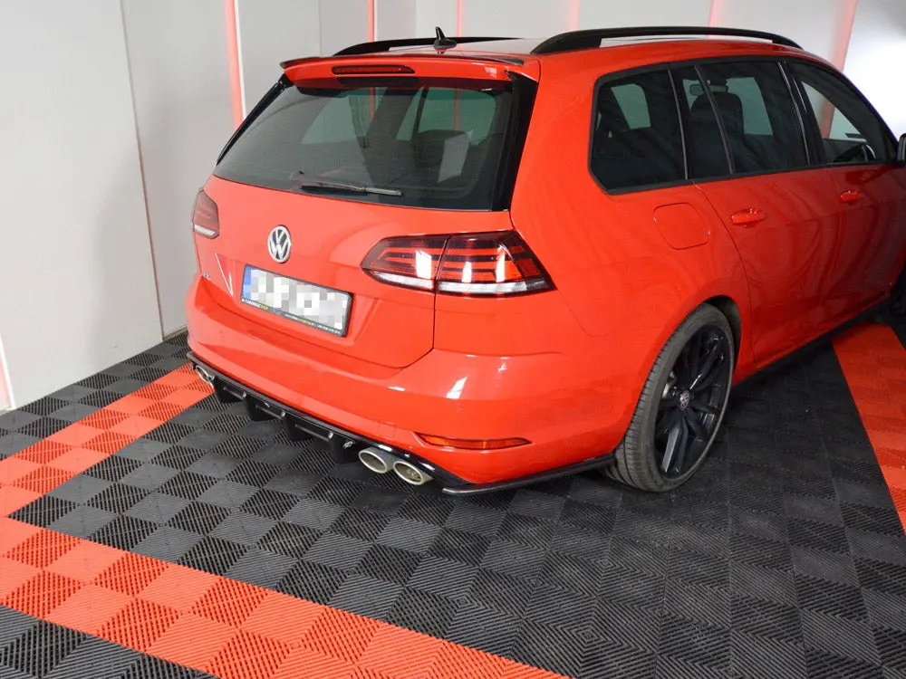 Maxton Design Rear Valance Vw Golf 7 R Variant Facelift 2