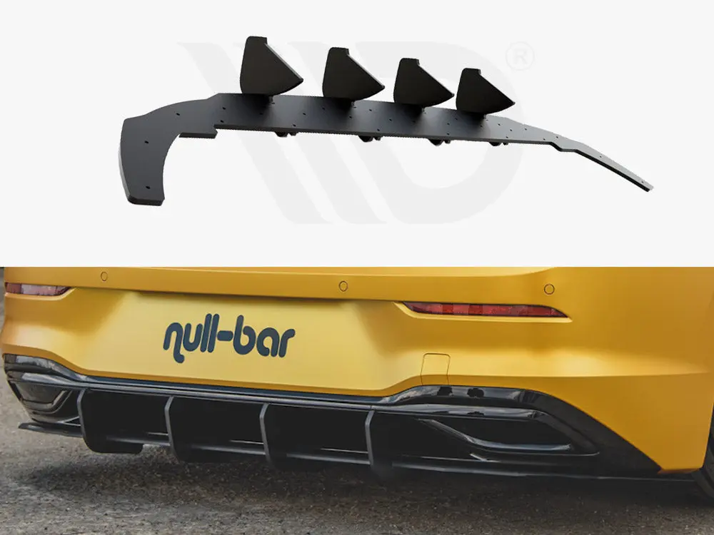 Maxton Racing Rear Diffuser V.1 Vw Golf Mk8 (2020-) 1