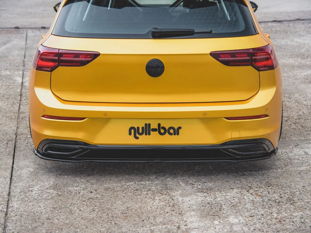 Maxton Design Central Rear Splitter Vw Golf Mk8 (2020-) 2