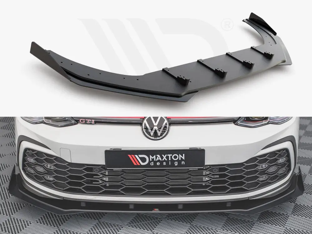 Racing Durability Front Splitter (+Flaps) Vw Golf 8 Gti / R-Line (2020-) 1