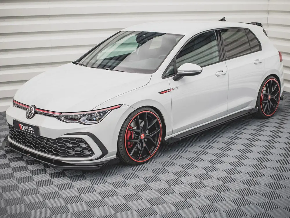 Racing Durability Side Skirts Diffusers (+Flaps) Vw Golf 8 Gti / Gti Clubsport / R-Line (2020-) 2