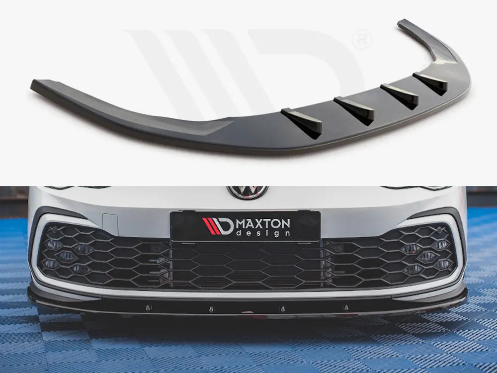 Maxton Design Front Splitter Vw Golf Mk8 Gti / R-Line (2020-) 1