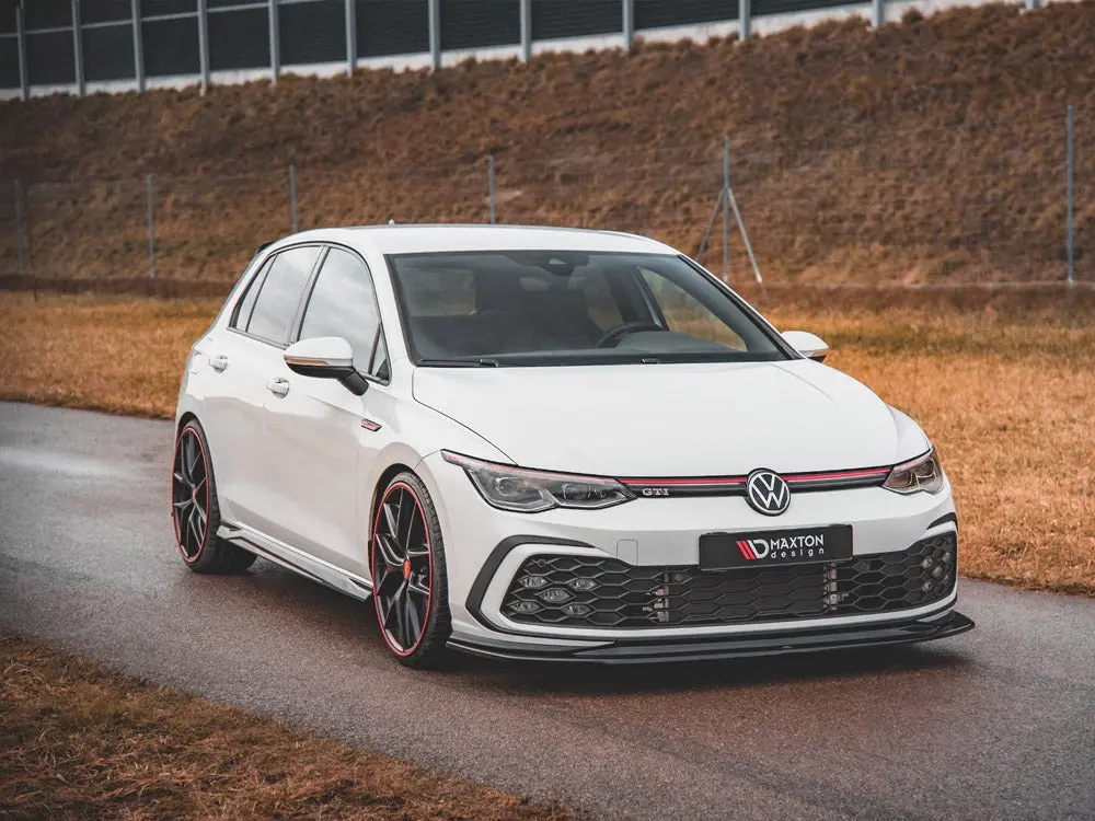 Maxton Design Front Splitter V5 Vw Golf 8 Gti / R-Line (2020-) 2