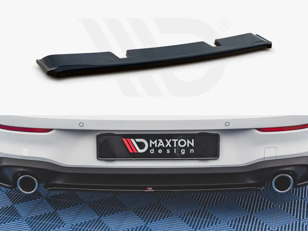 Maxton Design Central Rear Splitter Vw Golf Mk8 Gti (2020-) 1